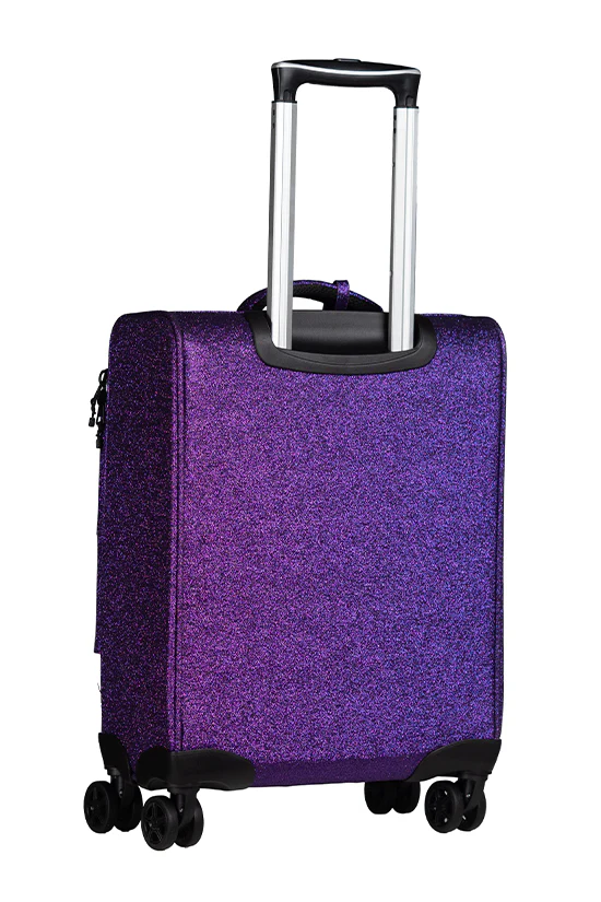 Amethyst Dream Luggage with White Zipper - Image 4