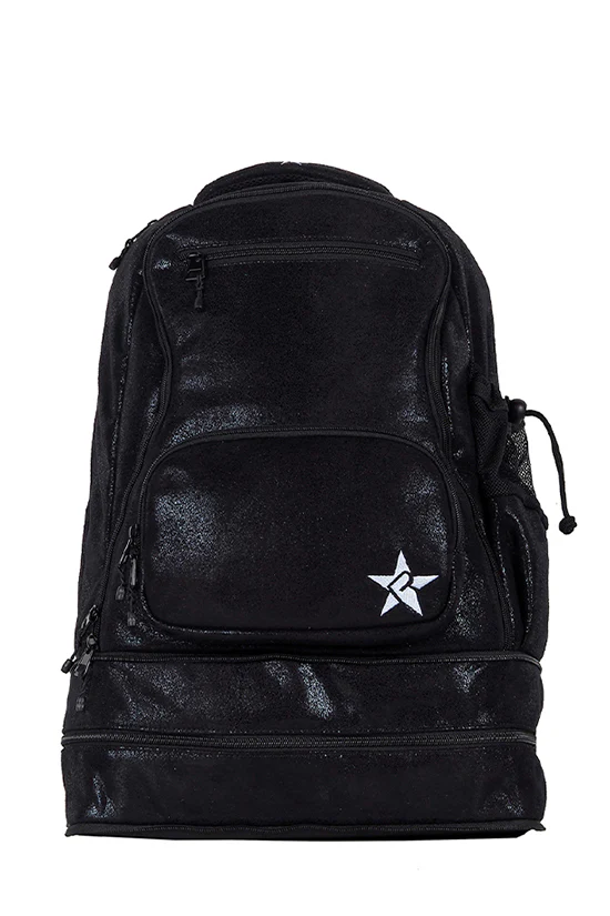 Faux Suede in Black Rebel Baby Dream Bag with Black Zipper - Image 2