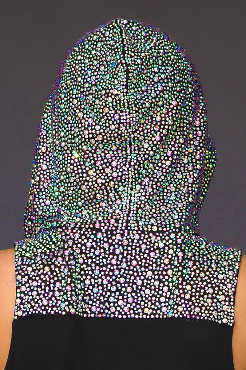 City Chic Dress with Opalescent Crystal Couture - Special Order - Image 3