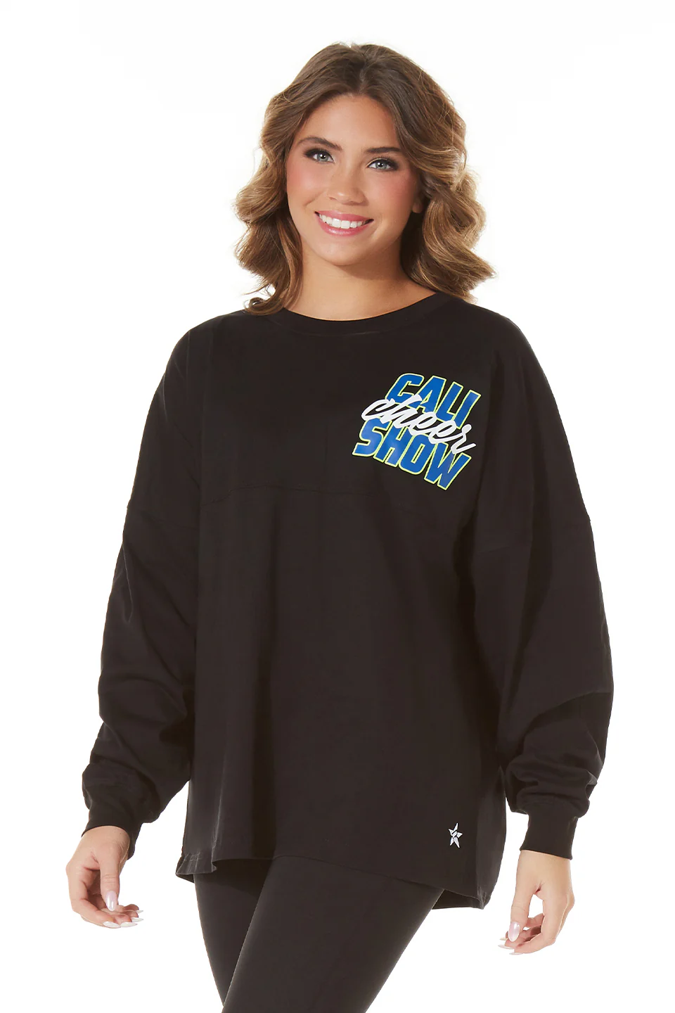 Club SMOED Sparkle Pullover in Black - Image 4