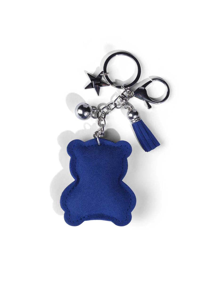 Dazzle Crystal Panda Keychain in Royal Blue - Image 2