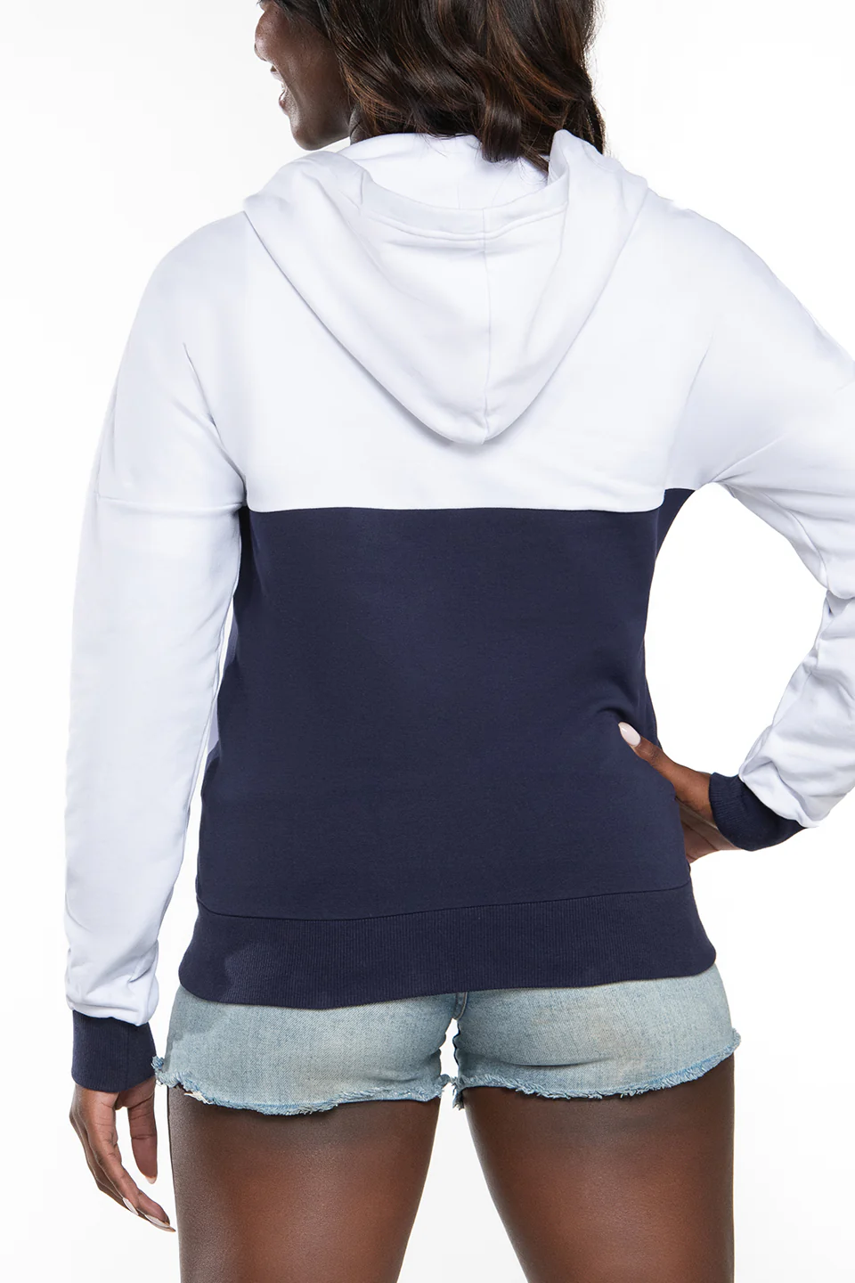 DCC Warm Up Jacket in White - Image 2
