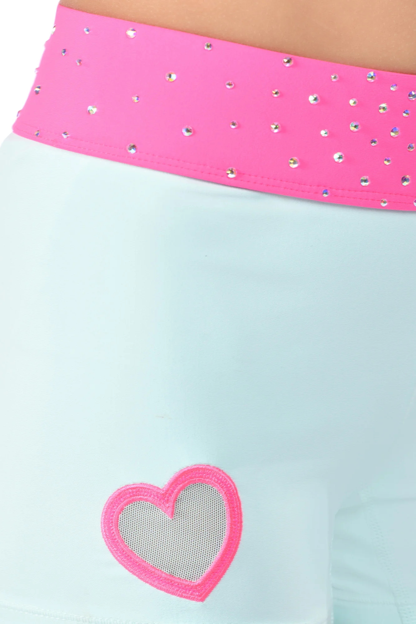 Dream Pop Compression Shorts in Cloud - Image 3