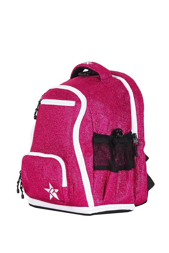 DiamondNet™ in Fuchsia Rebel Baby Dream Bag with White Zipper - Image 3