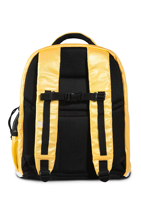 Glossy in Pastel Yellow Rebel Dream Bag Plus with White Zipper - Image 6