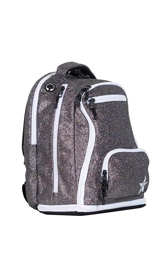 Gunmetal Rebel Baby Dream Bag with White Zipper - Image 4