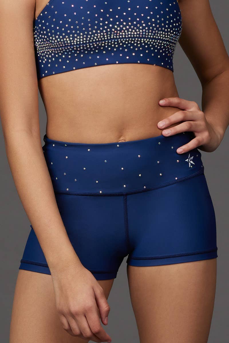Legendary Compression Short in Navy Crystal - Image 10