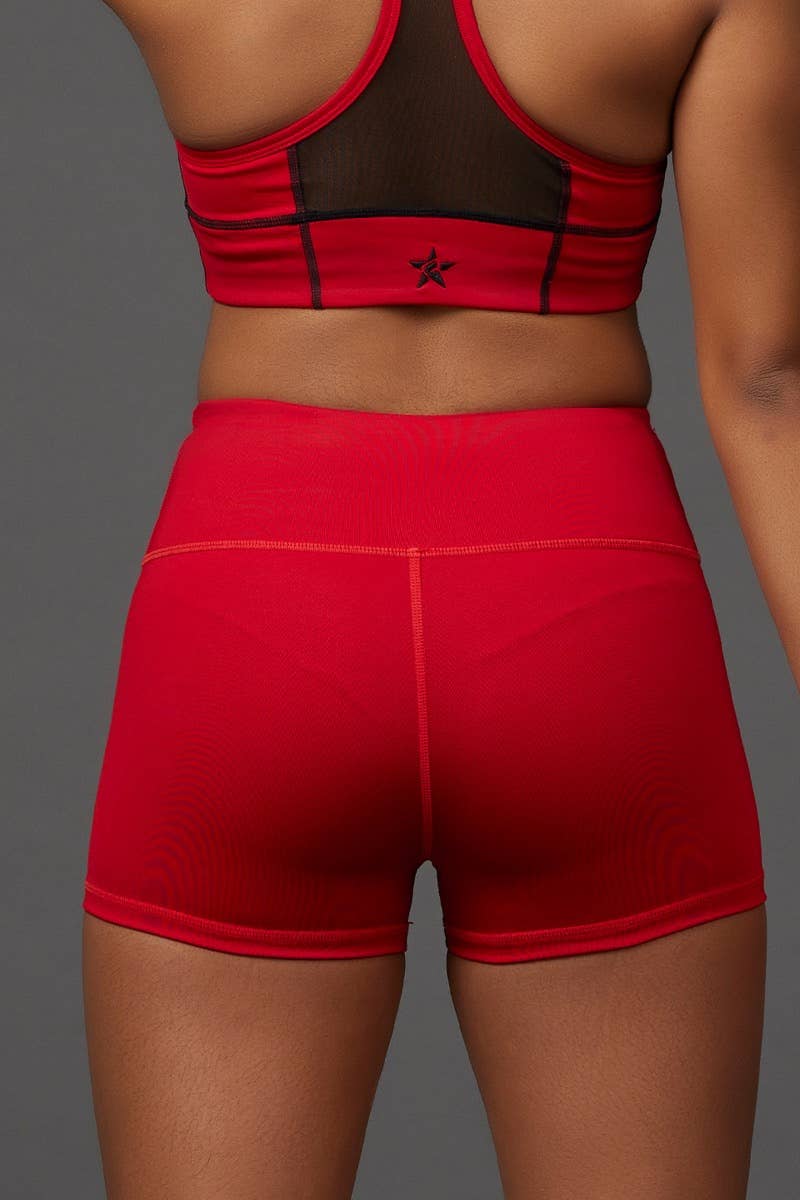 Legendary Compression Short in Red - Image 2