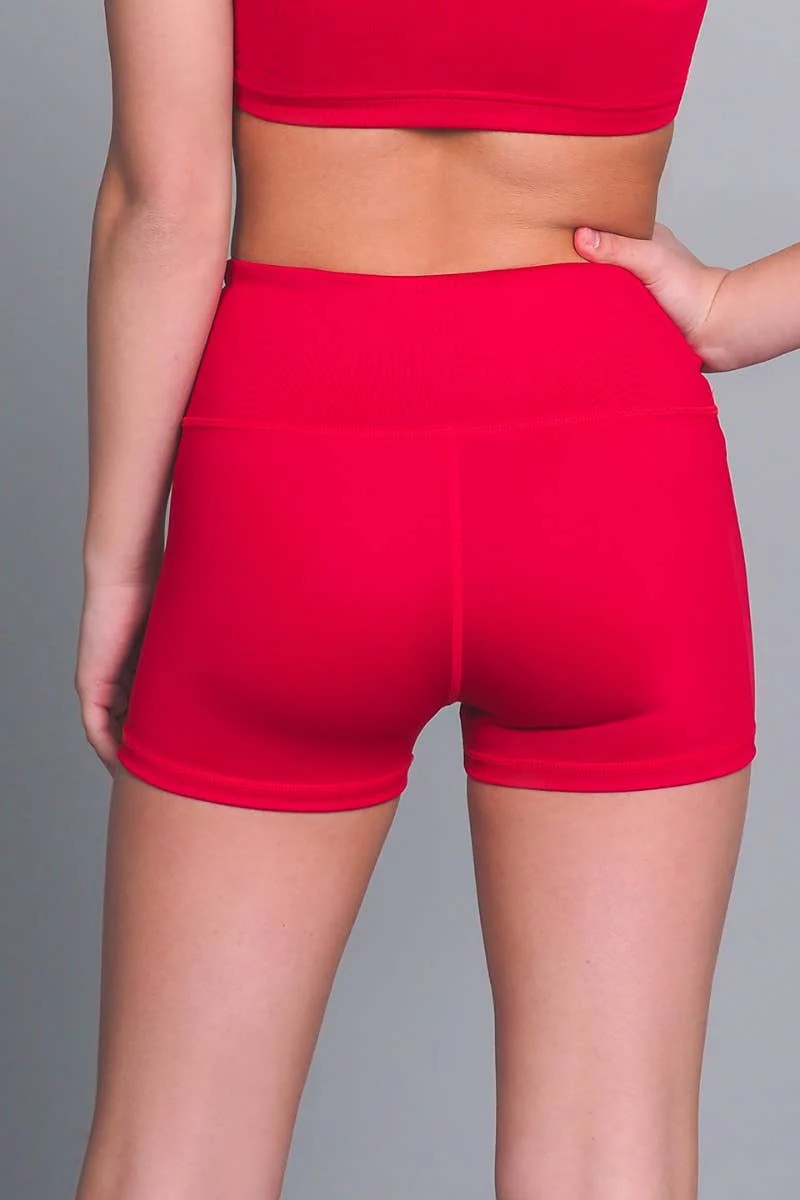 Legendary Compression Short in Red - Image 5