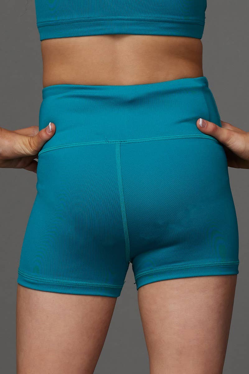 Legendary Compression Short in Teal - Image 2