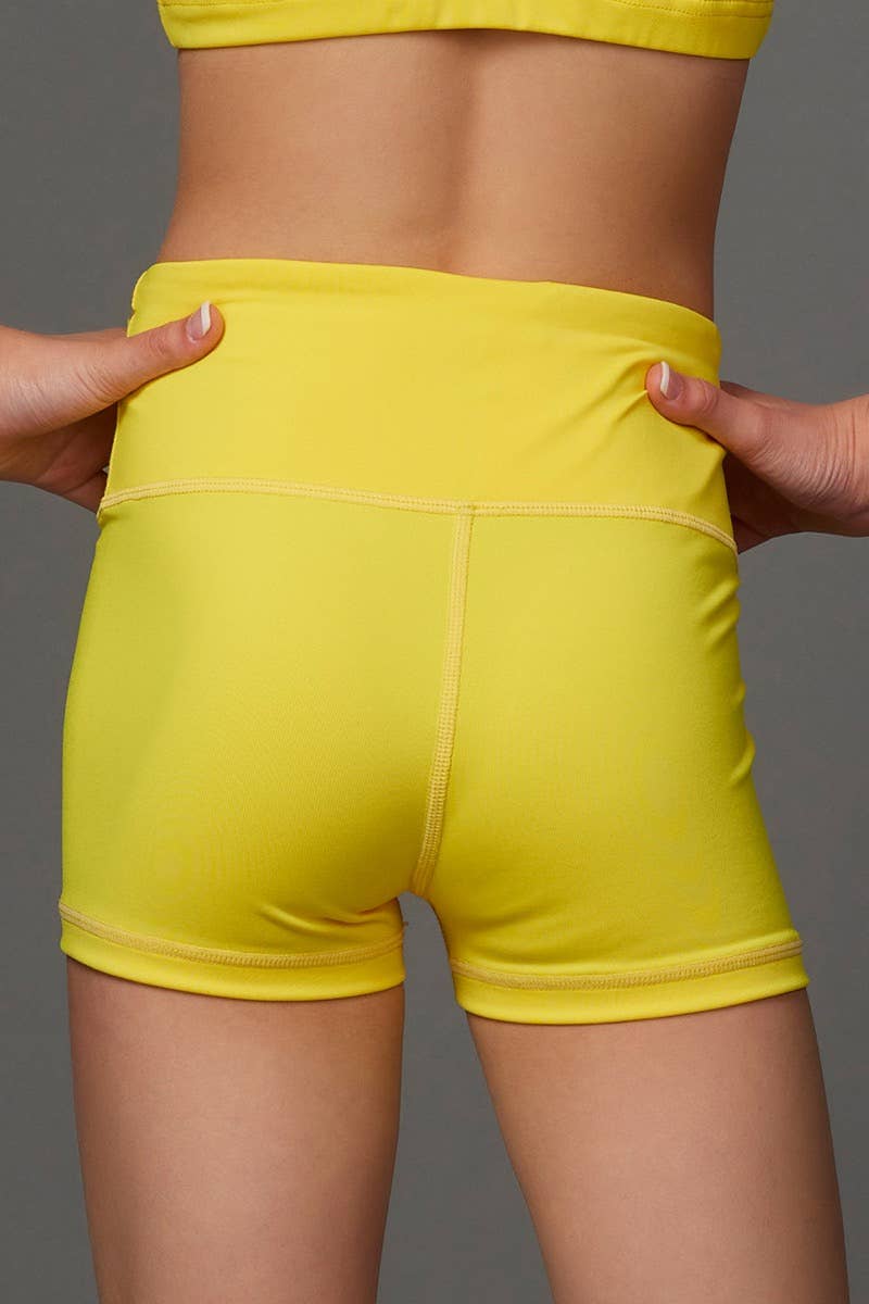 Legendary Compression Short in Yellow - Image 2