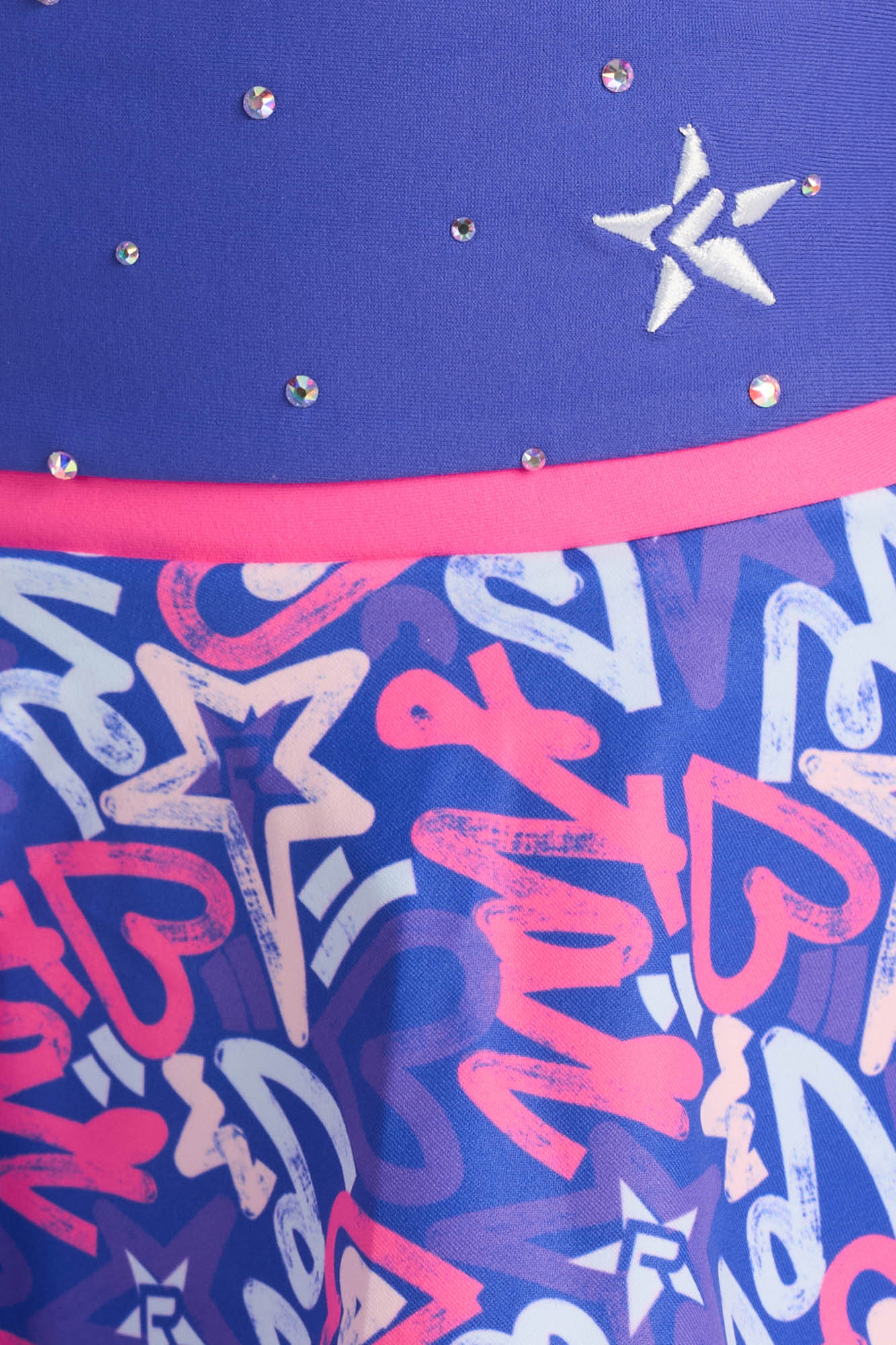Macy Mesh Overlay Skirt in Rebel Love - Image 3