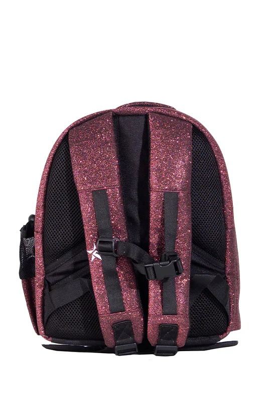 Maroon Rebel Baby Dream Bag with White Zipper - Image 6
