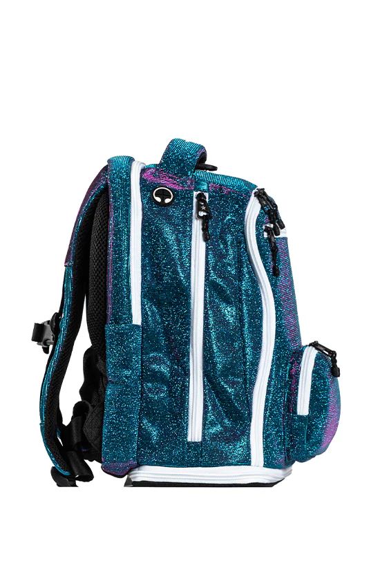 Midnight Mermaid Rebel Baby Dream Bag with White Zipper - Image 5
