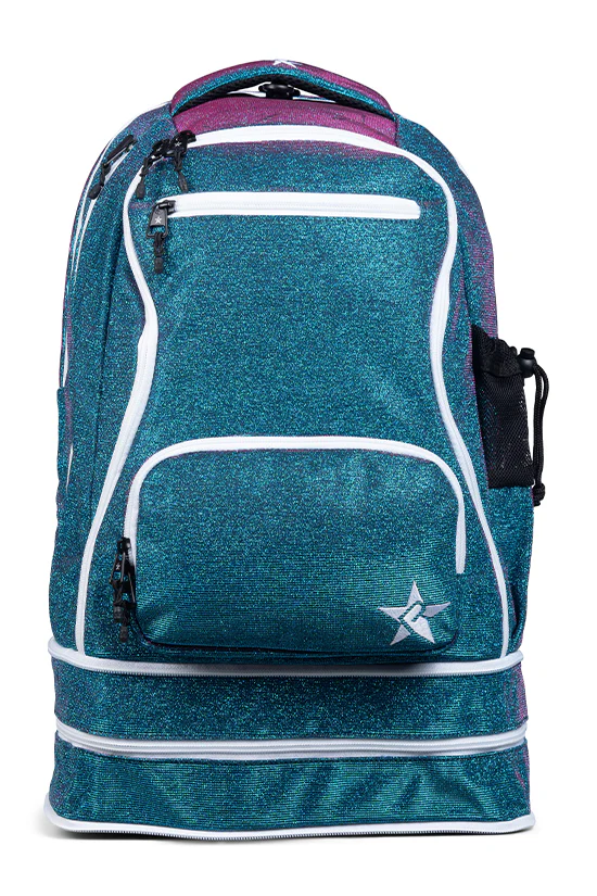 Midnight Mermaid Rebel Dream Bag Plus with White Zipper - Image 2