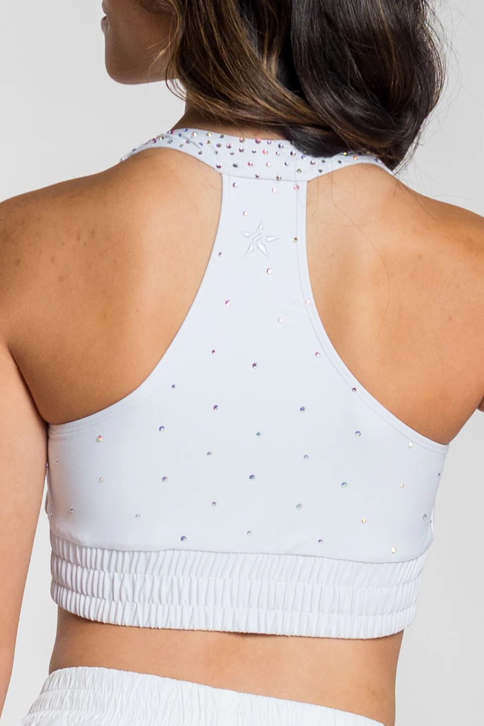 Nala Sports Bra in White - Image 2