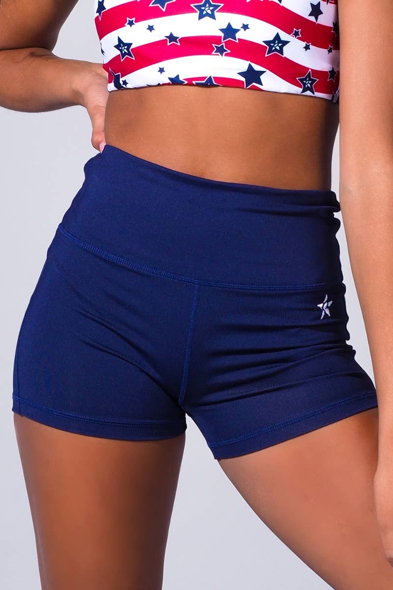 Legendary Compression Short in Navy - Image 8