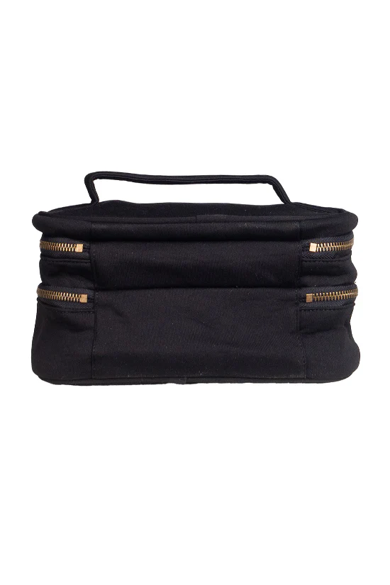 Neoprene in Black Rebel Glam & Go Travel Case with Black Zipper - Image 3