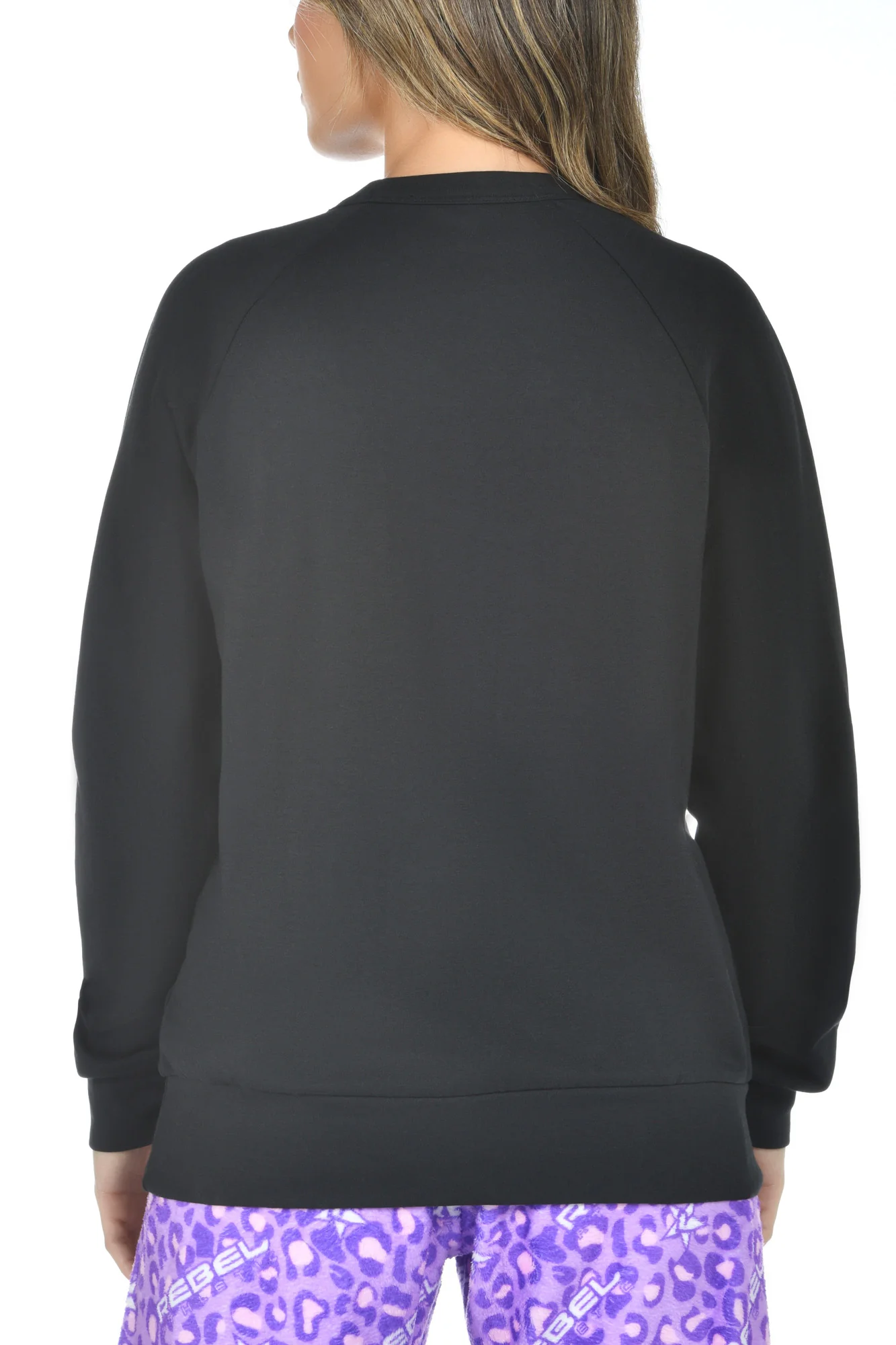 Rebel Pullover in Purple Chenille - Image 2