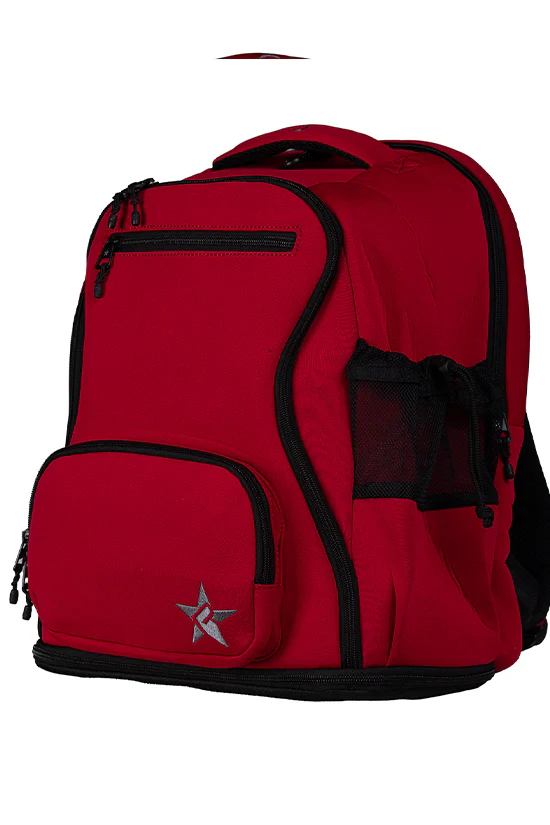 Neoprene in Red Rebel Dream Bag Plus with Black Zipper - Image 3