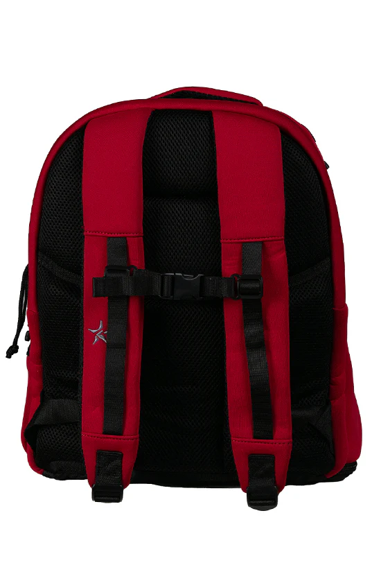 Neoprene in Red Rebel Dream Bag Plus with Black Zipper - Image 5