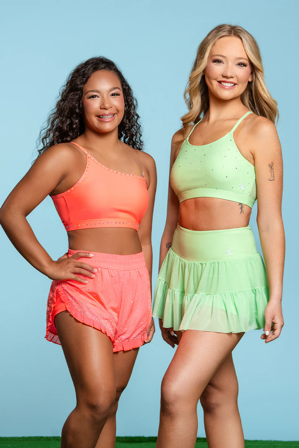 Revive Sports Bra in Coral - Image 4