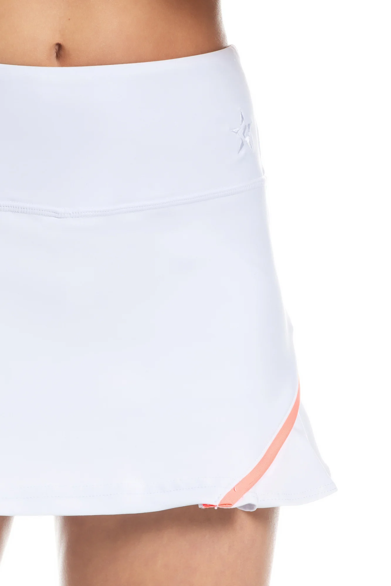 Sofia Pleated Skirt in White - Image 3