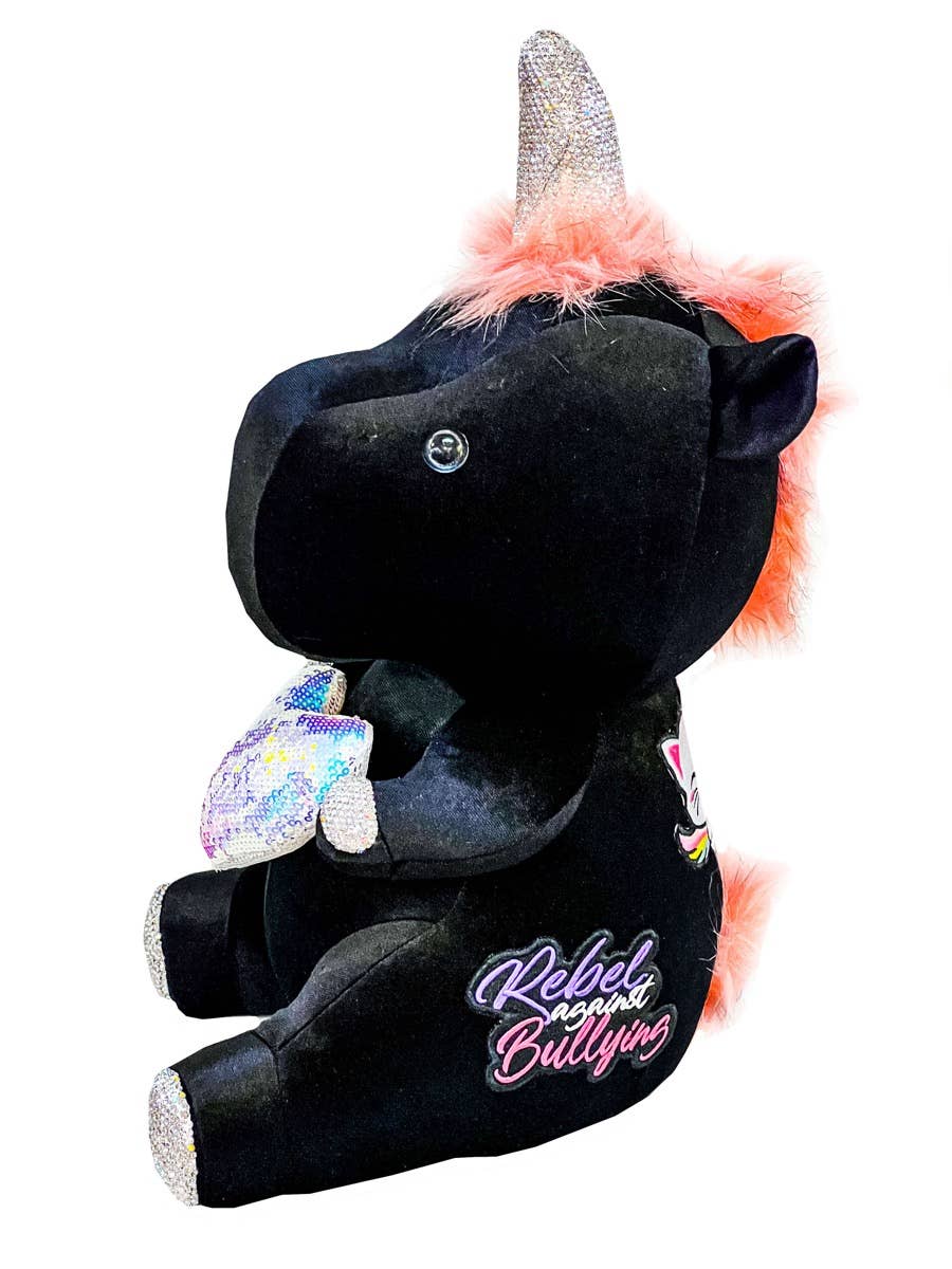 Special Edition Rebel Patch Unicorn in Black - Image 4