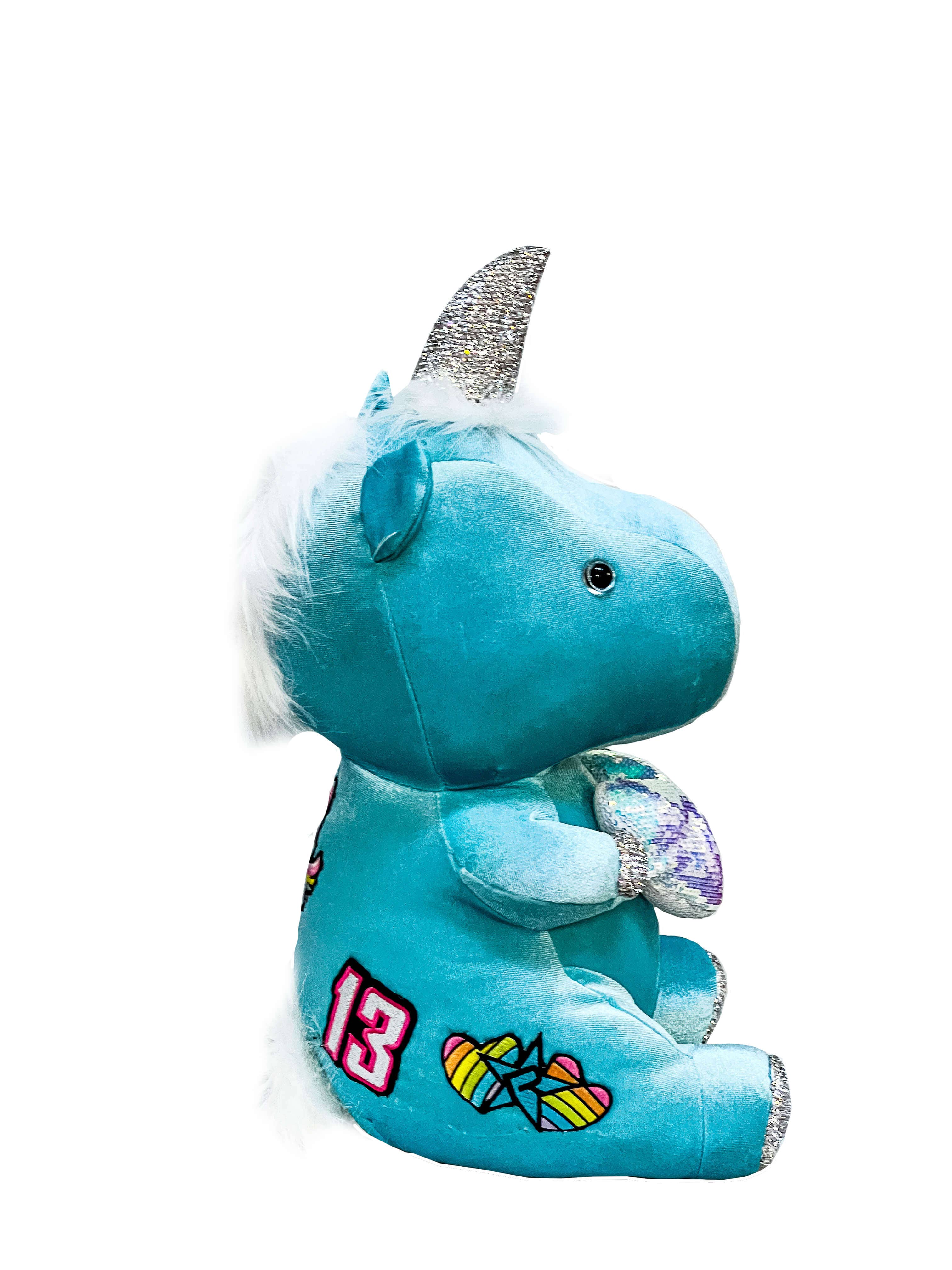 Special Edition Rebel Patch Unicorn in Turquoise - Image 14
