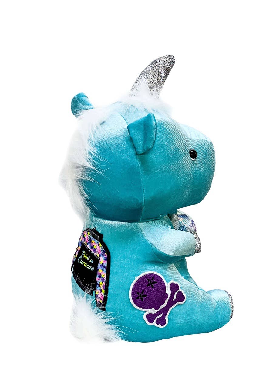 Special Edition Rebel Patch Unicorn in Turquoise - Image 3