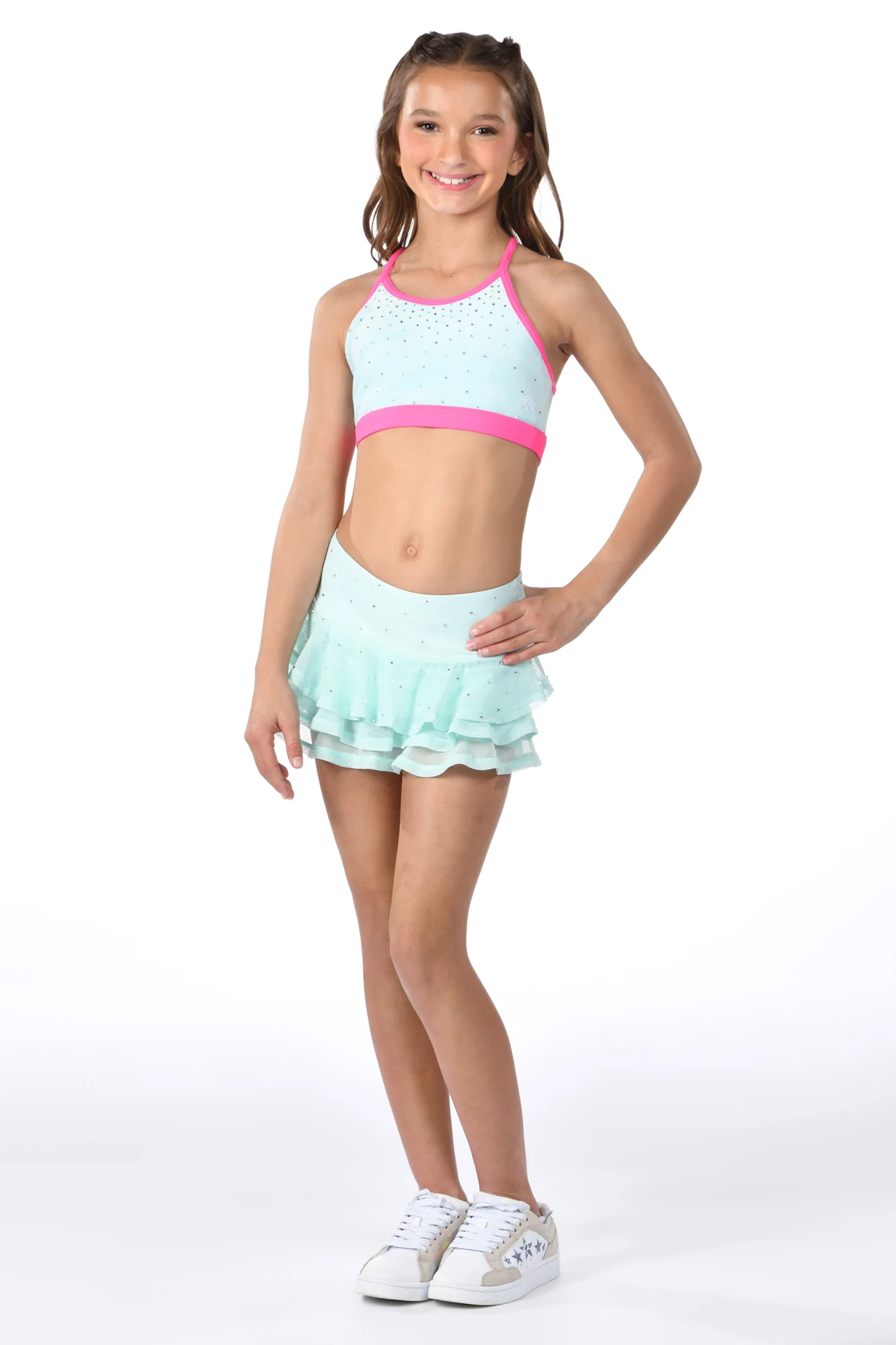 Sugar Rush Sports Bra in Cloud - Image 4