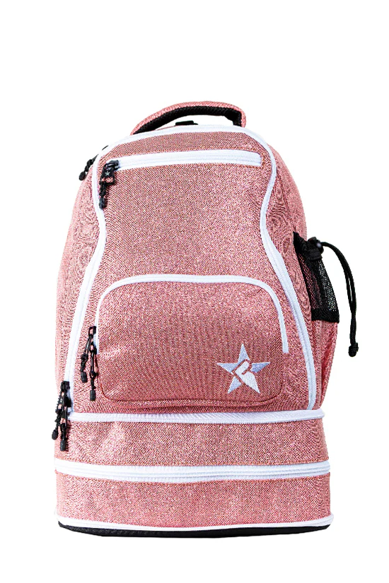 Sweet Coral Rebel Baby Dream Bag with White Zipper - Image 2
