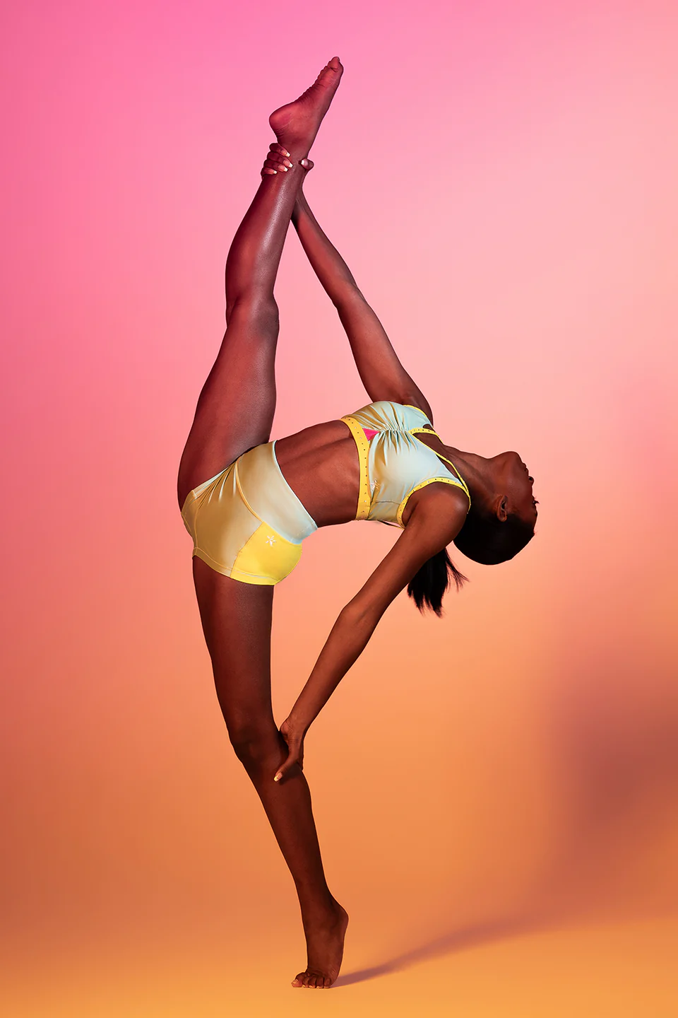 Viva Sports Bra in Light Aqua - Image 4