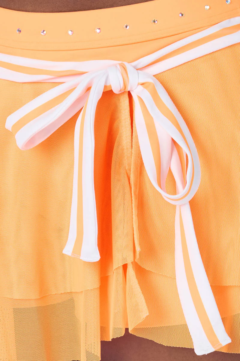 Whim Skirt in Tangerine - Image 3