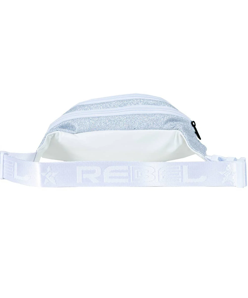 Opalescent Youth Rebel Fanny Pack with White Zipper - Image 2